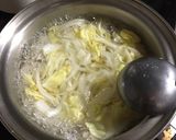 菜の花とホタテのクリームスープパスタ作り方3写真
