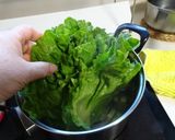 生ハンバーグでロールレタス作り方1写真