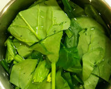 ほうれん草と舞茸のオイスター炒め作り方1写真