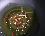 かき菜ペペロンチーノ作り方4写真