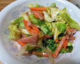 春キャベツの中華風サラダ作り方5写真