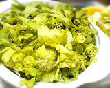 ふきのとうの天ぷら♪米粉で揚げました作り方1写真