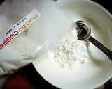 ふきのとうの天ぷら♪米粉で揚げました作り方3写真