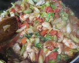 キャベツたっぷり鶏もも肉のトマトスープ作り方7写真