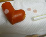 ウインナー長靴☆クリスマスキャラ弁☆作り方4写真