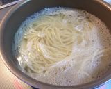 小松菜としめじの和風パスタ作り方1写真