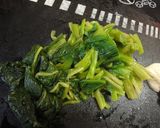 明太子とほうれん草のクリームパスタ作り方3写真