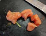 明太子とほうれん草のクリームパスタ作り方5写真