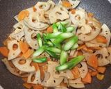 れんこんとにんじんのマヨポン炒め作り方4写真