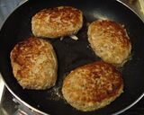 ふわふわヘルシー☆豆腐ハンバーグ作り方5写真