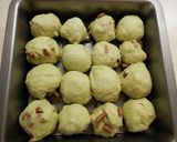 HBで簡単★かりんとう入り抹茶ちぎりパン作り方4写真