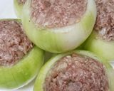丸ごと玉ねぎの肉詰め作り方3写真