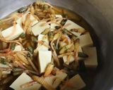 早春☆つくしと高野豆腐の卵とじ作り方4写真