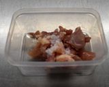 白菜と春雨、お肉、椎茸でピエンロー鍋作り方2写真
