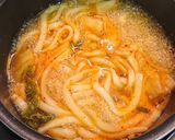 キムチうどん作り方2写真