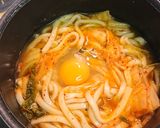 キムチうどん作り方3写真