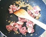 豚肉とほうれん草のトマトソースパスタ作り方4写真