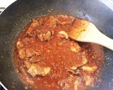 豚肉とほうれん草のトマトソースパスタ作り方6写真