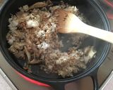 納豆と鯖の塩焼きのチャーハン作り方4写真