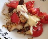 しらすトマト椎茸のチーズ焼き☆作り方7写真