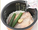炊飯器で作る♪シンガポールチキンライス作り方1写真