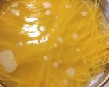 水菜とベーコンのパスタ作り方1写真