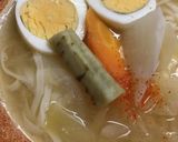 糖質0麺で・かけ糖質0麺(みそ味)作り方3写真