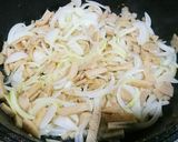 新玉ねぎたっぷりトマトソース作り方1写真