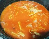新玉ねぎたっぷりトマトソース作り方2写真