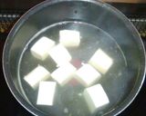 捨てる前に！活用☆セロリ葉と豆腐の味噌汁作り方2写真
