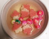 お弁当の彩りに！ちょこっとレンチン花麩♡作り方3写真