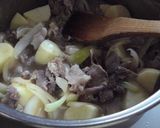 新じゃがで♪こってり肉じゃが作り方5写真