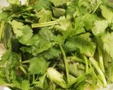 パクチーうどん☆ナンプラー入れてアジアン作り方3写真