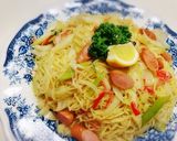 肉なしでも大満足！パスタ風焼そば☆作り方5写真