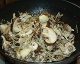 きのこ たっぷり パスタ作り方4写真