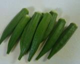 オクラのしっとり胡麻和え♪作り方1写真