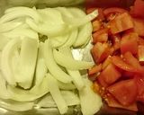 トマトとチキンのグラタン風♪作り方2写真