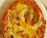 トマトとチキンのグラタン風♪作り方6写真