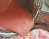 イチゴとチョコビスキュイのロールケーキ作り方16写真