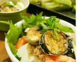 冷奴！？茄子トマトのツナポン酢サラダ作り方17写真