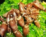 春が来た!菜の花と蛍イカDEアヒージョ♪作り方5写真