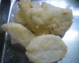 長いも、鶏肉の炒め物作り方3写真