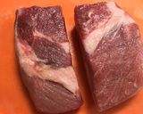 こくうま♪豚ばらブロックの甘辛煮豚♪作り方1写真