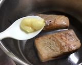 こくうま♪豚ばらブロックの甘辛煮豚♪作り方6写真