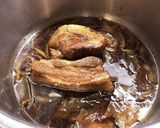 こくうま♪豚ばらブロックの甘辛煮豚♪作り方9写真