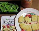 絹さや+ミックスビーンズフレッシュマリネ作り方2写真