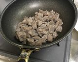 エノキとコンニャクの梅肉和え作り方2写真