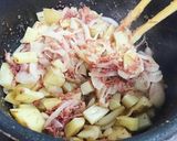 新じゃがと新玉ねぎのブラウンスープ作り方5写真