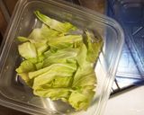 キャベツと塩昆布☆作り方1写真