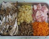 圧力鍋で☆炊き込み麦ごはん作り方2写真